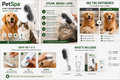 PetSpa™ 3-in-1 Steam Brush for Dogs & Cats